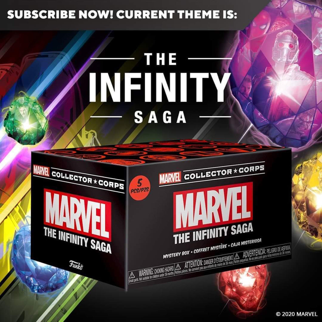 Funko Marvel Collector Corps Box The Infinity Saga