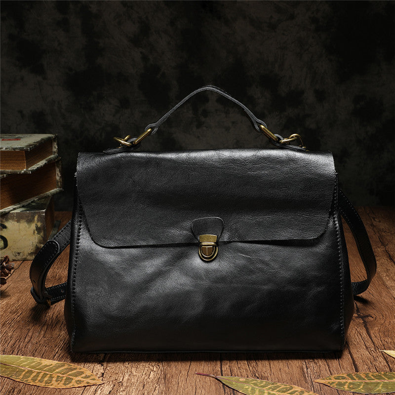 black satchel handbags