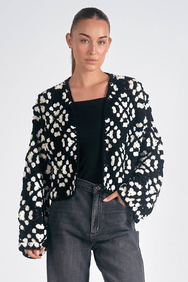 Daisey Crochet Cardigan - Shop Elan product image