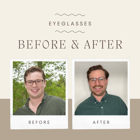Soft Autumn Tim Stich Before and After eyeglasses