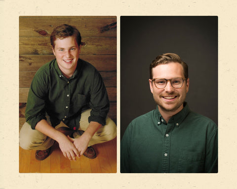 Tim Stich headshots in Soft Autumn green