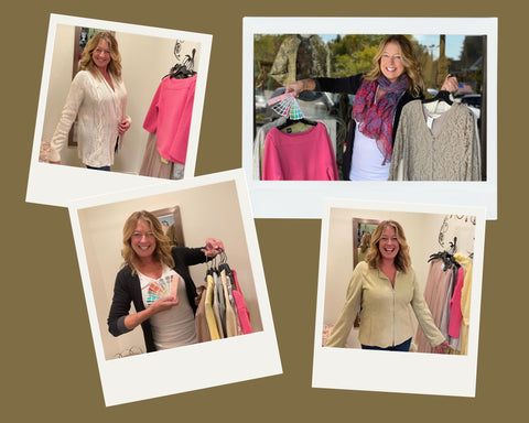 Shopping trip at Panache Consignment Boutique with Light Spring Wendy Mancarella