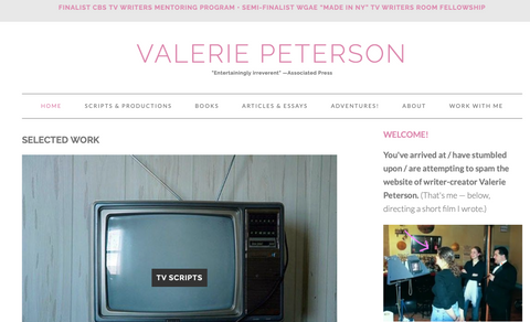 Valerie Peterson website