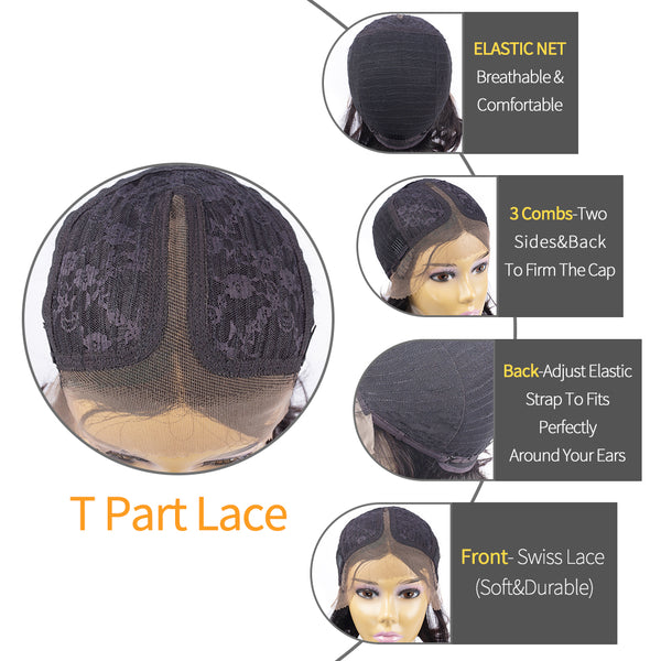 T Part Lace Wig