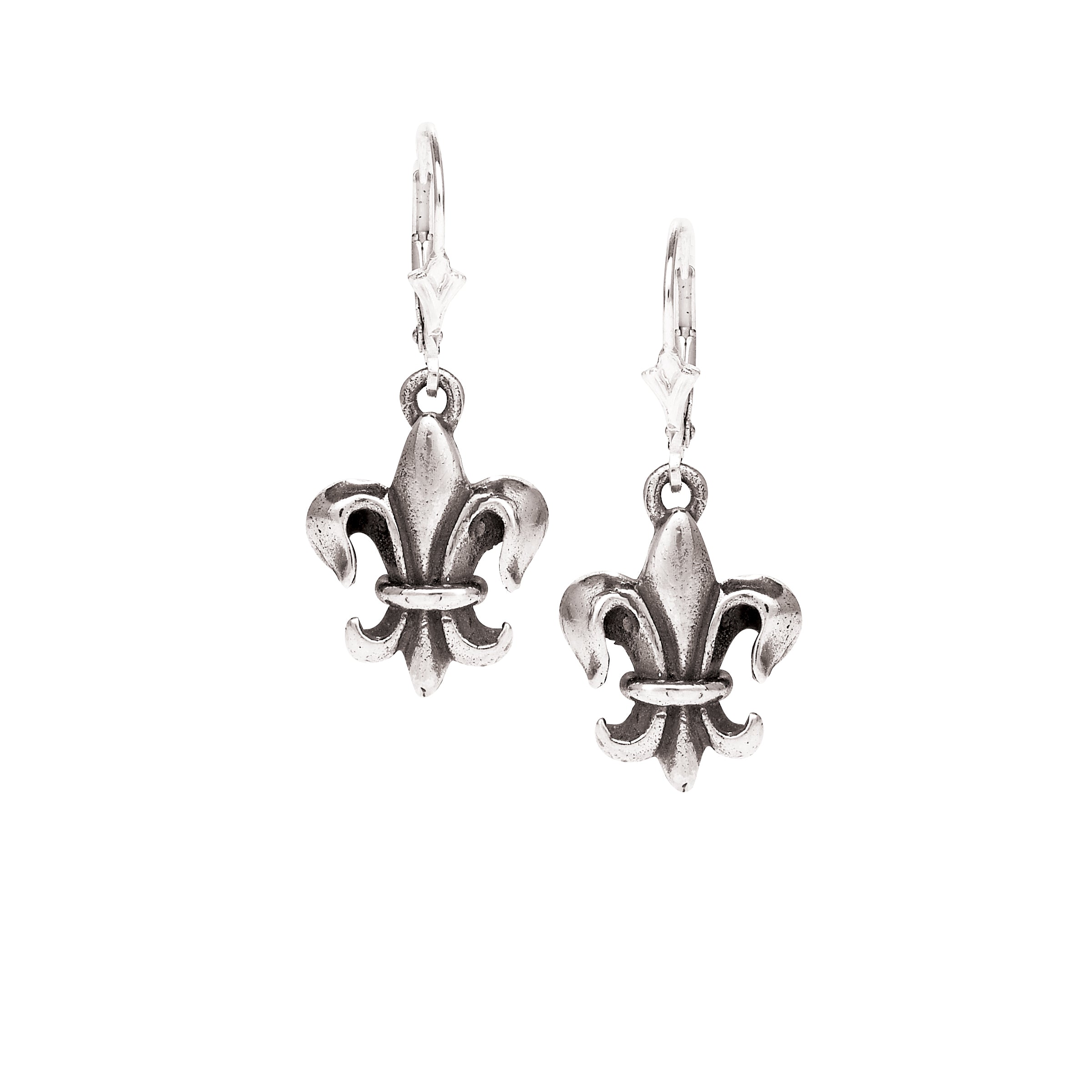 Only 45.00 usd for Rowing Oars and Fleur de Lis Dangle Earrings Online at  the Shop