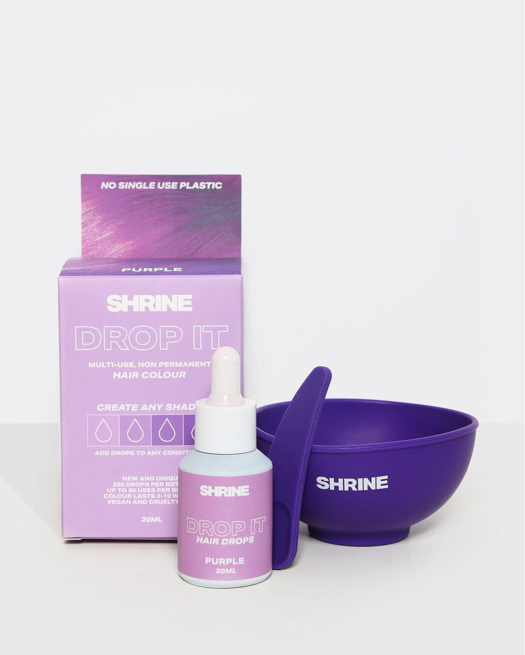 Purple Hair Dye Drop It Kit Join The Party Shrine