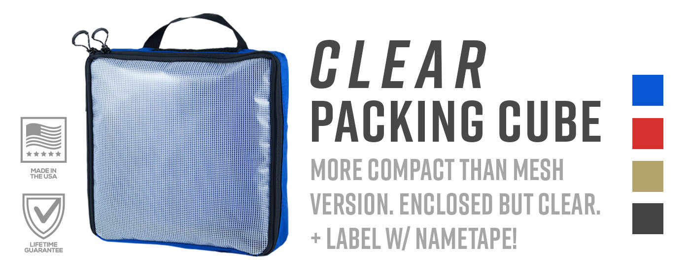 Clear Packing Cube