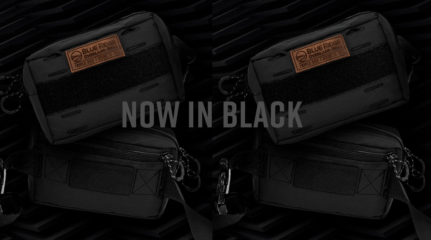 Bum Bag XL now in black!