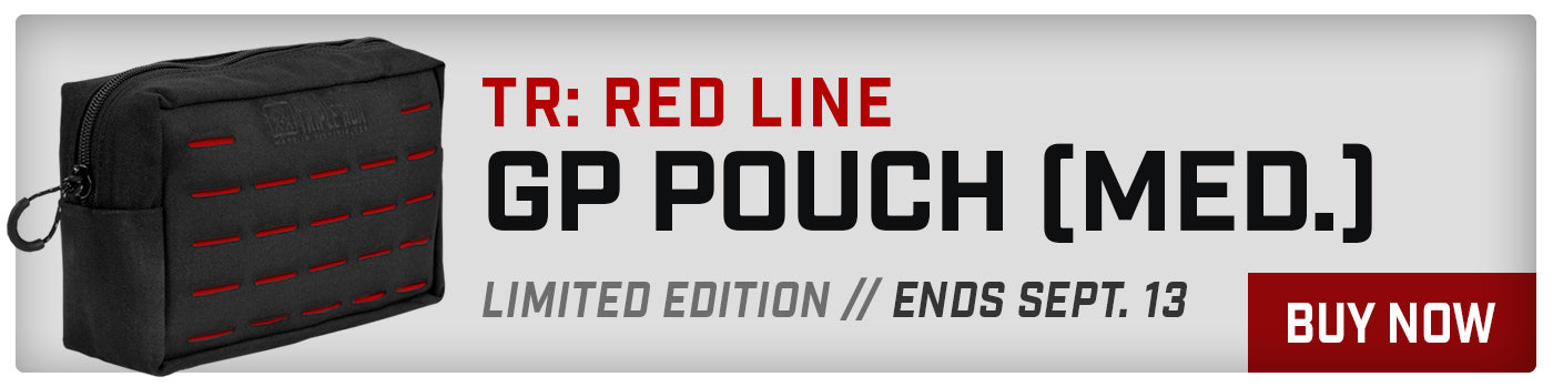 Triple Run: Red Line, Limited Edition GP Pouch (Medium)