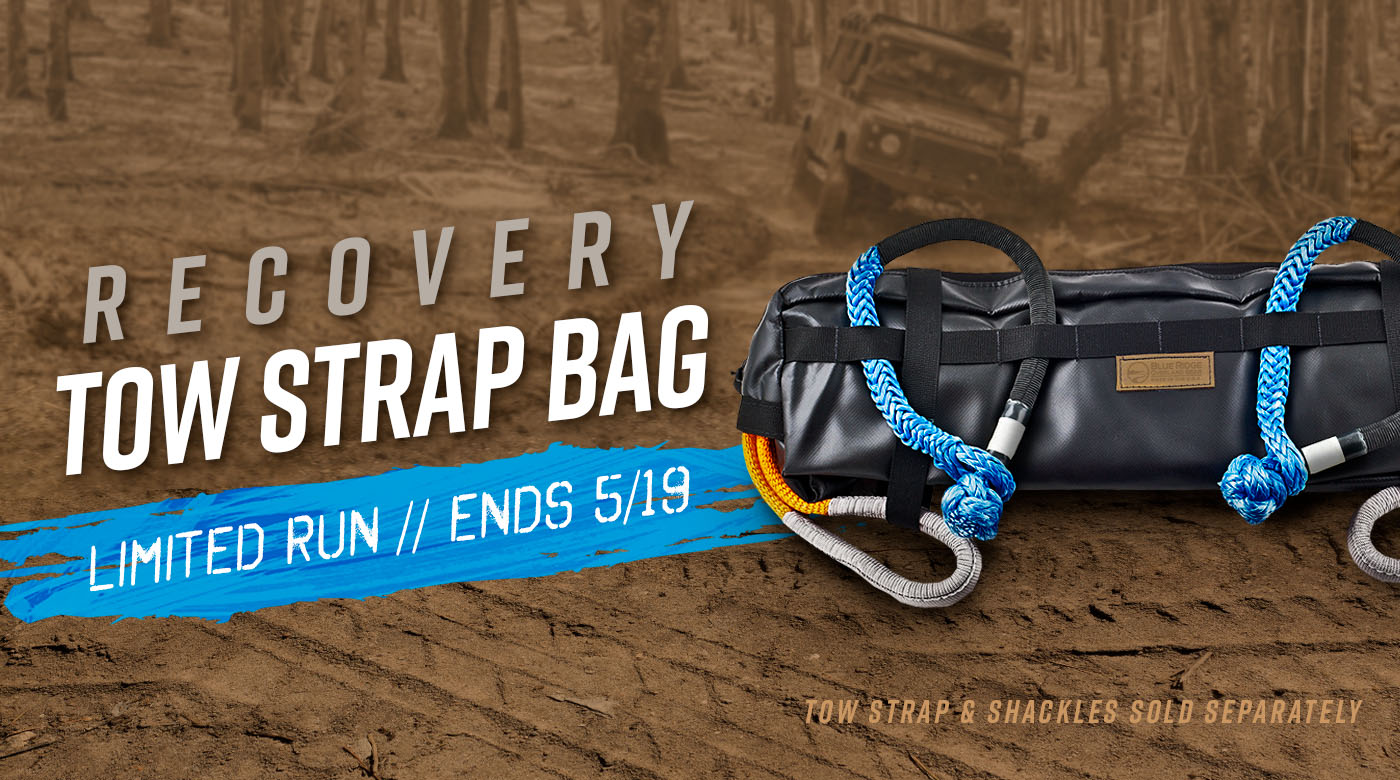 Limited Run: Recovery Tow Strap Bag