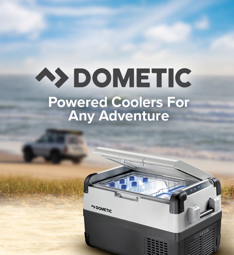 Dometic: powered coolers for any adventure.