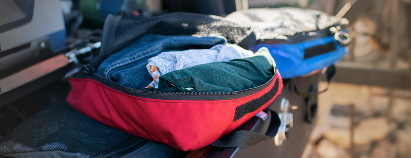 Mother's Day gift idea for outdoorsy mom: outdoor gear organizers - which means less stress on camping trips