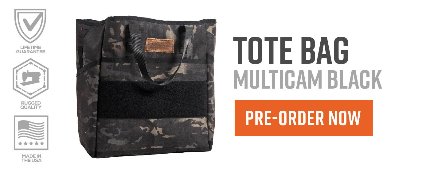 MultiCam Black Tote Bag - limited run