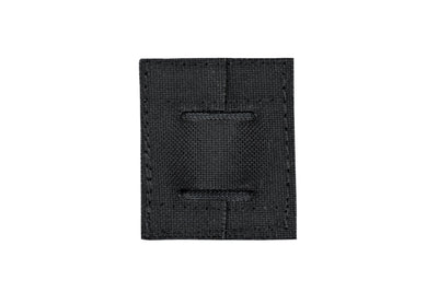 Black Gunpowder Molle Hook and Loop Velcro Panel Tactical Morale