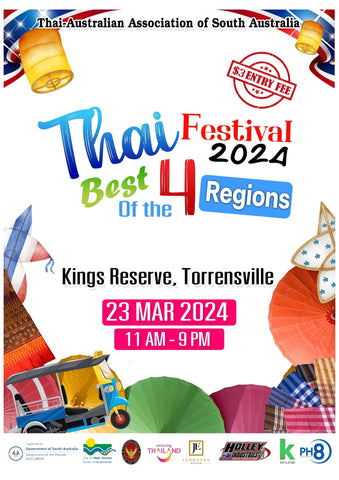 Thai Festival - Adelaide 2024 - Poster