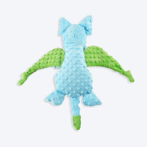 Barkbutler Pookie The Dragon Squeaky Plush Dog Toy - Blue & Green - L Nav Image 2