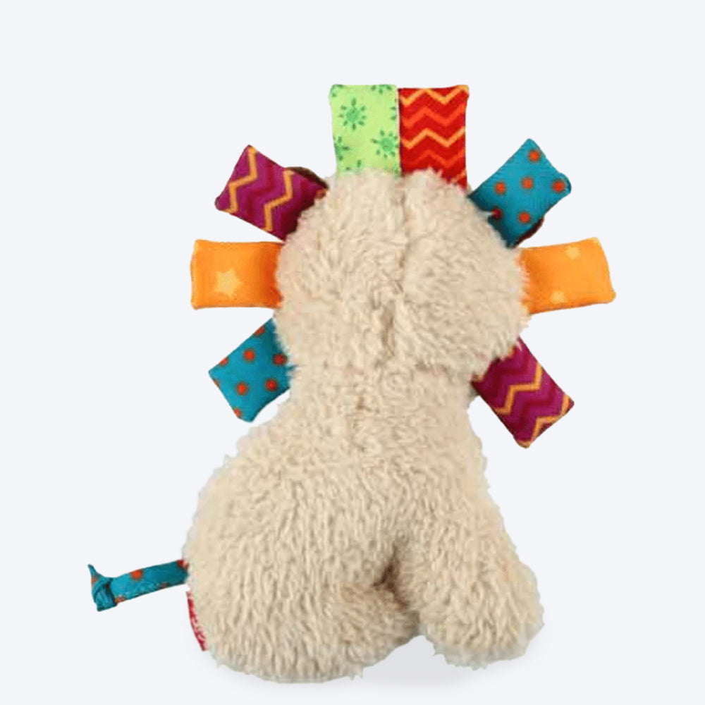 

GiGwi Lion Friendz With Squeaky Dog Plush Toy - Beige