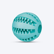 Trixie Natural Denta Fun Ball, Mint Flavour Toy For Dogs - Green Nav Image 1