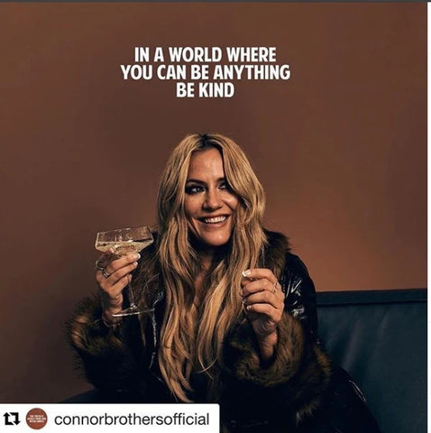 Caroline Flack - In a world where you can be anything be kind art tribute