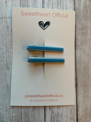 Velvet Bar Clips 2 Pack