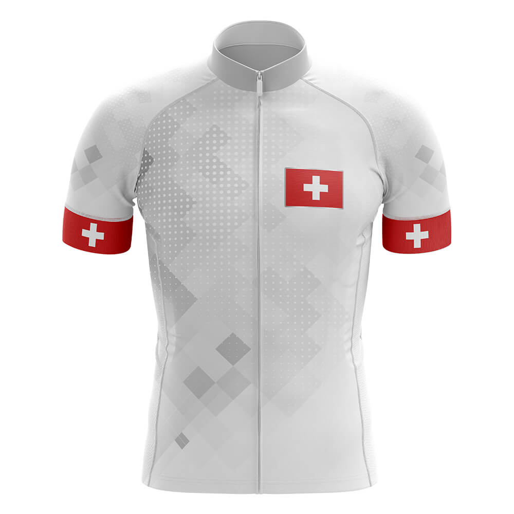 Switzerland V2 - Men's Cycling Kit-Jersey Only-Global Cycling Gear