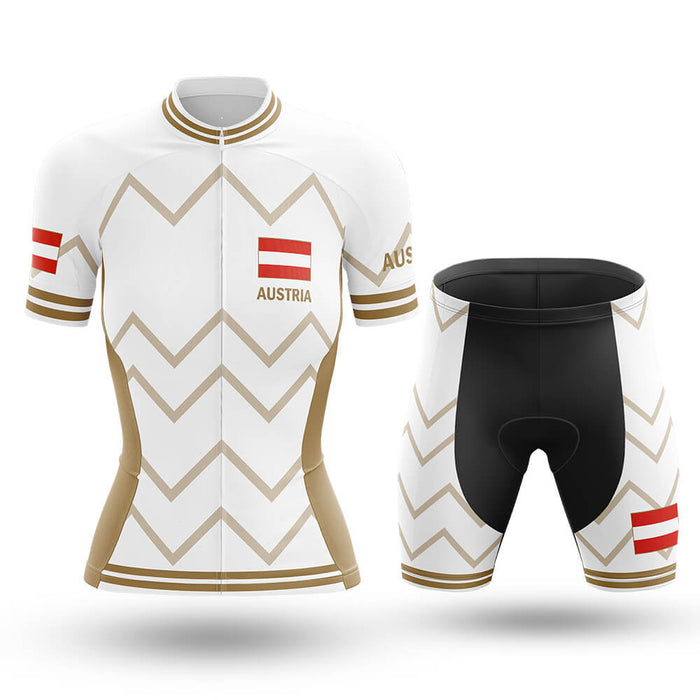 white cycling kit