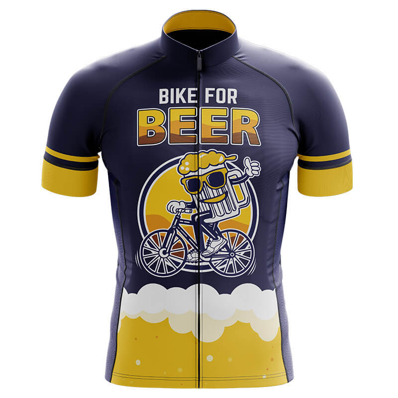 bike and beer jersey