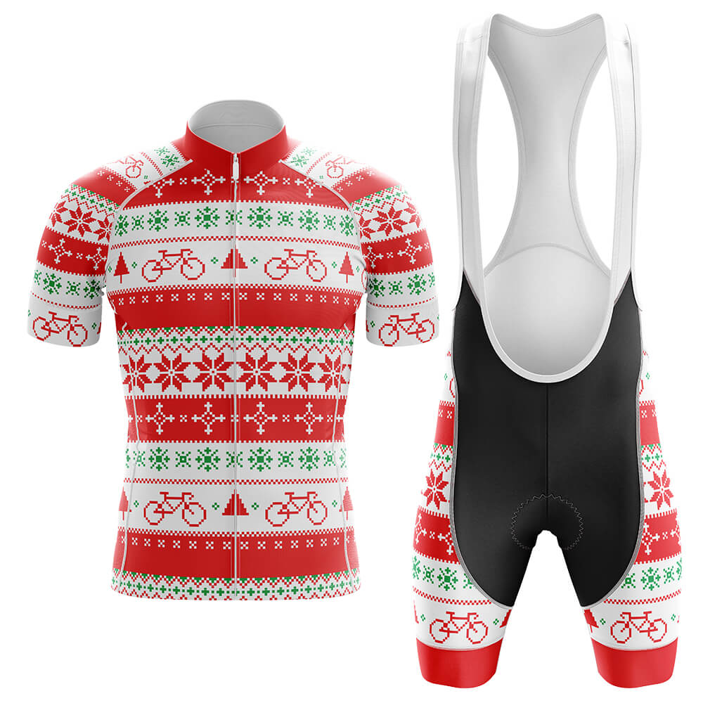 christmas bike jersey