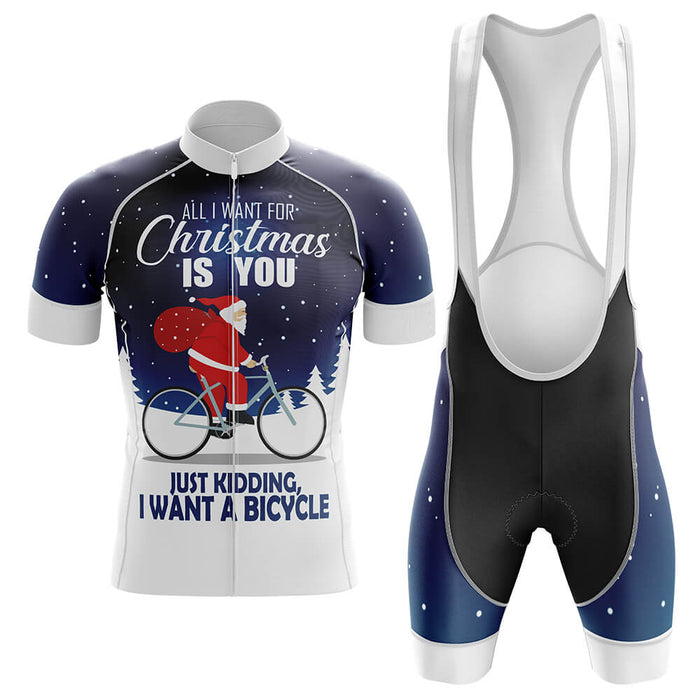 christmas cycling jersey