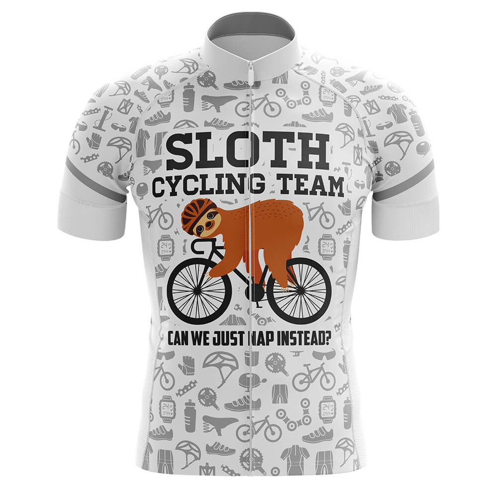 sloth bike jersey