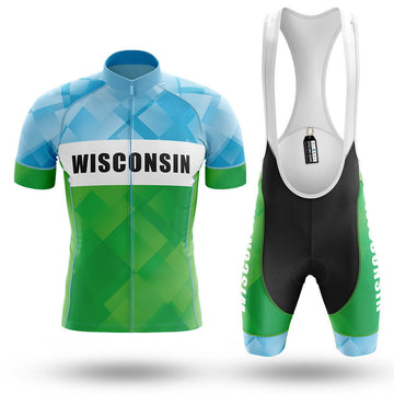 Wisconsin S3 - Men's Cycling Kit-Full Set-Global Cycling Gear