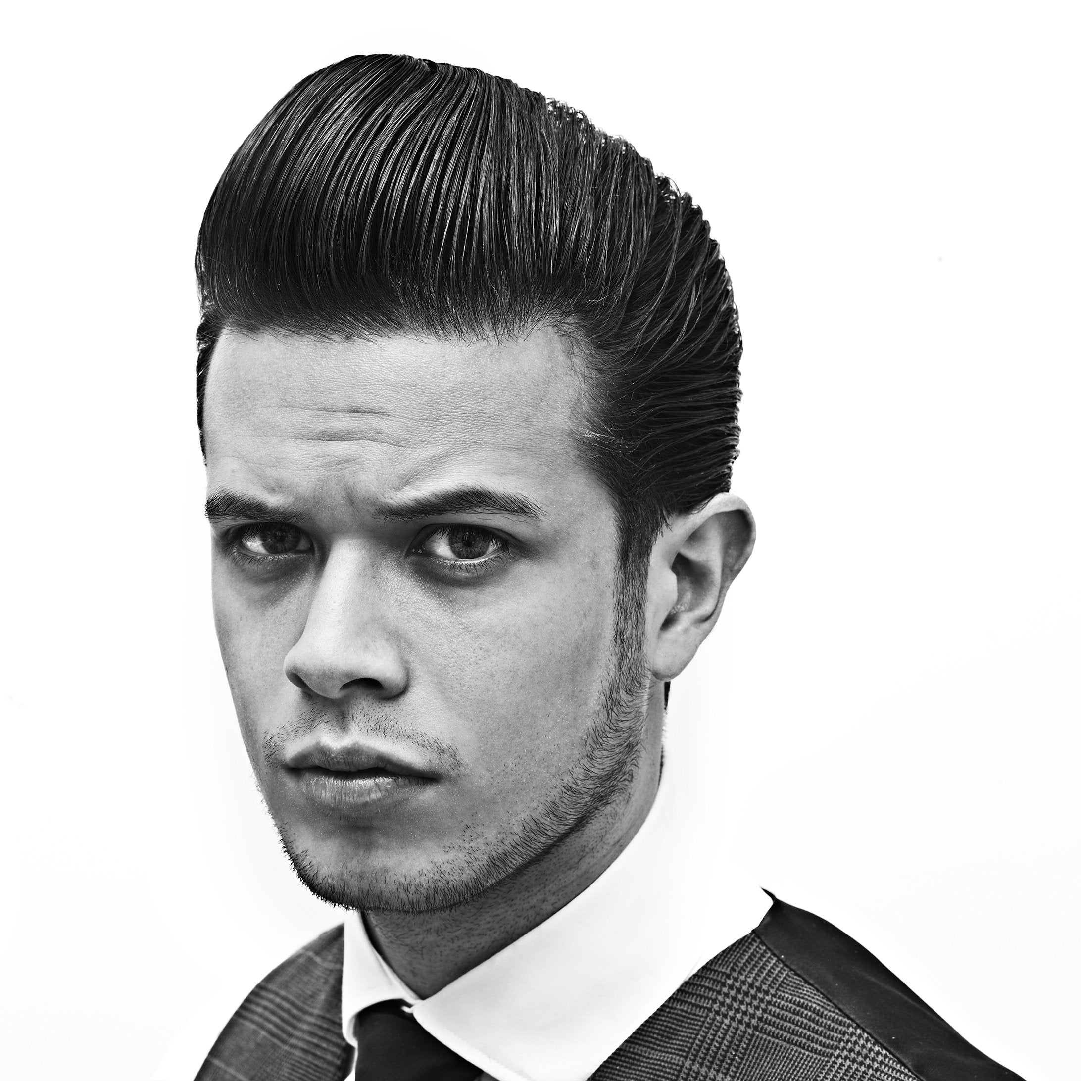 The Long Trim Pompadour