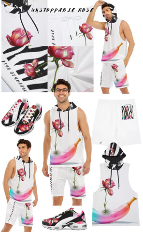 Unstoppable Rose- Abstract Art - Design- NFT- Value- Mens- wear-clothing store- near me