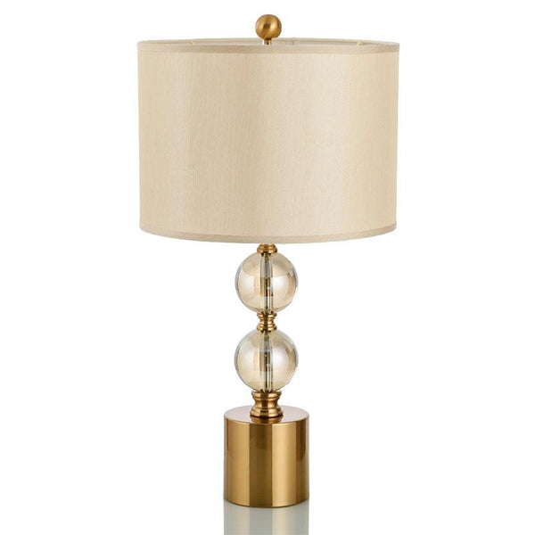 small gold table lamp