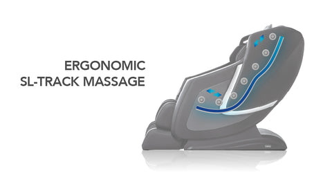AmaMedic 3D Prestige Massage Chair - SL-Track Massage