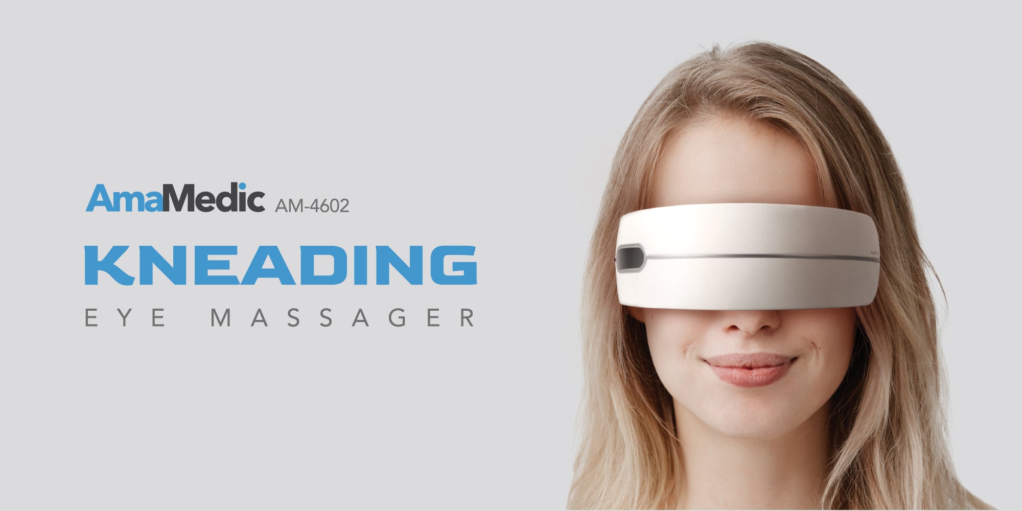 Amamedic AM-4602 Kneading Eye Massager - Main Banner