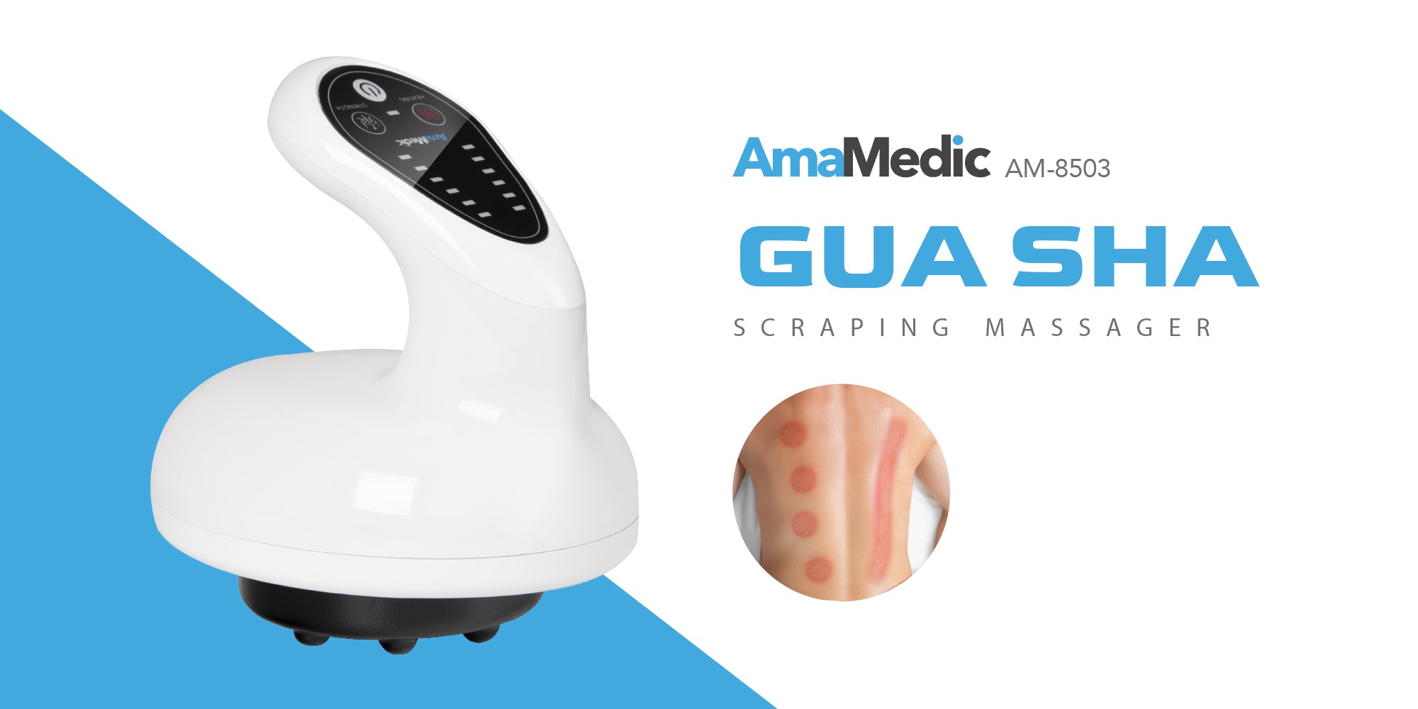 Amamedic AM8503 Gua Sha Scraping Massage - Main Banner