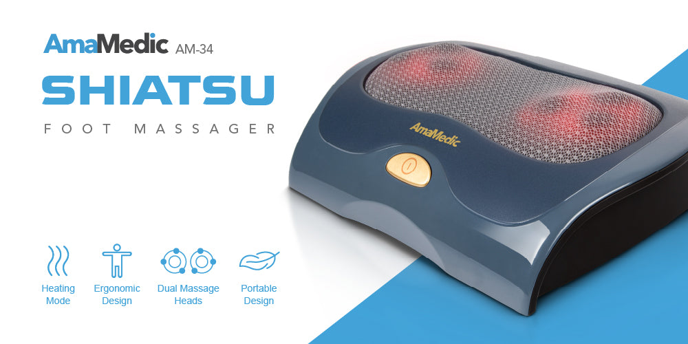 AmaMedic AM-4123 Shiatsu Neck Massager