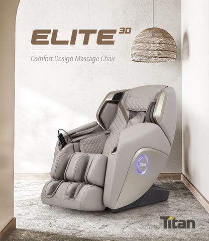 Titan Elite 3D Massage Chair - Tuape color Main Banner