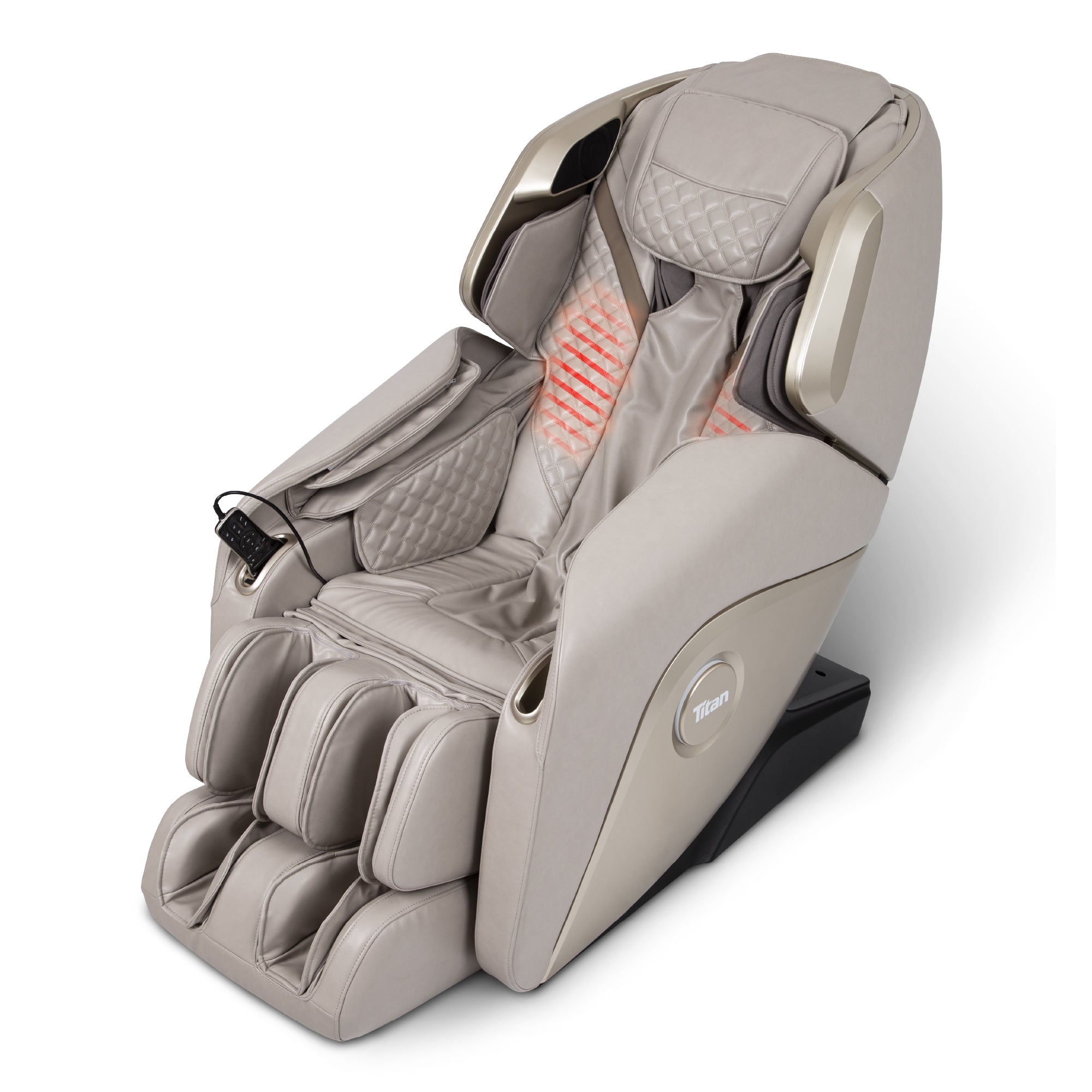 Titan Elite 3D Massage Chair - Heating on Lumbar