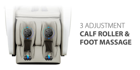 3 adjustment calf roller & foot massage
