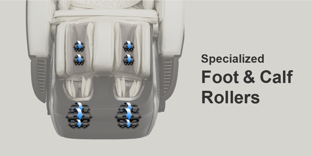 5 Rollers Foot Massage