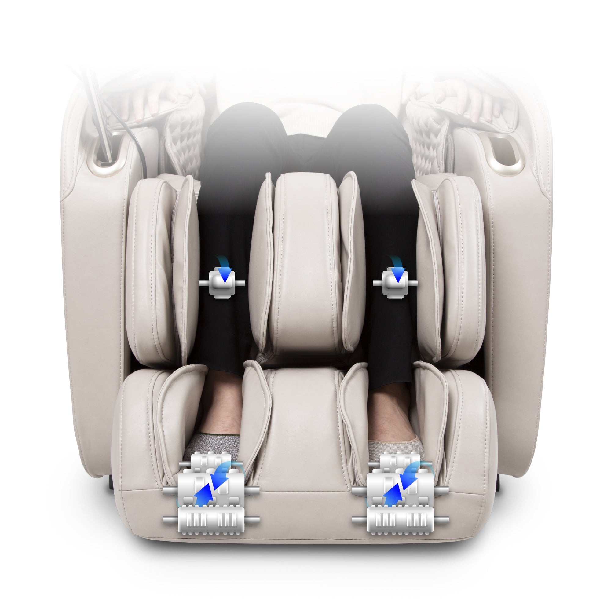 Titan Elite 3D Massage Chair - Calf and Foot Rollers