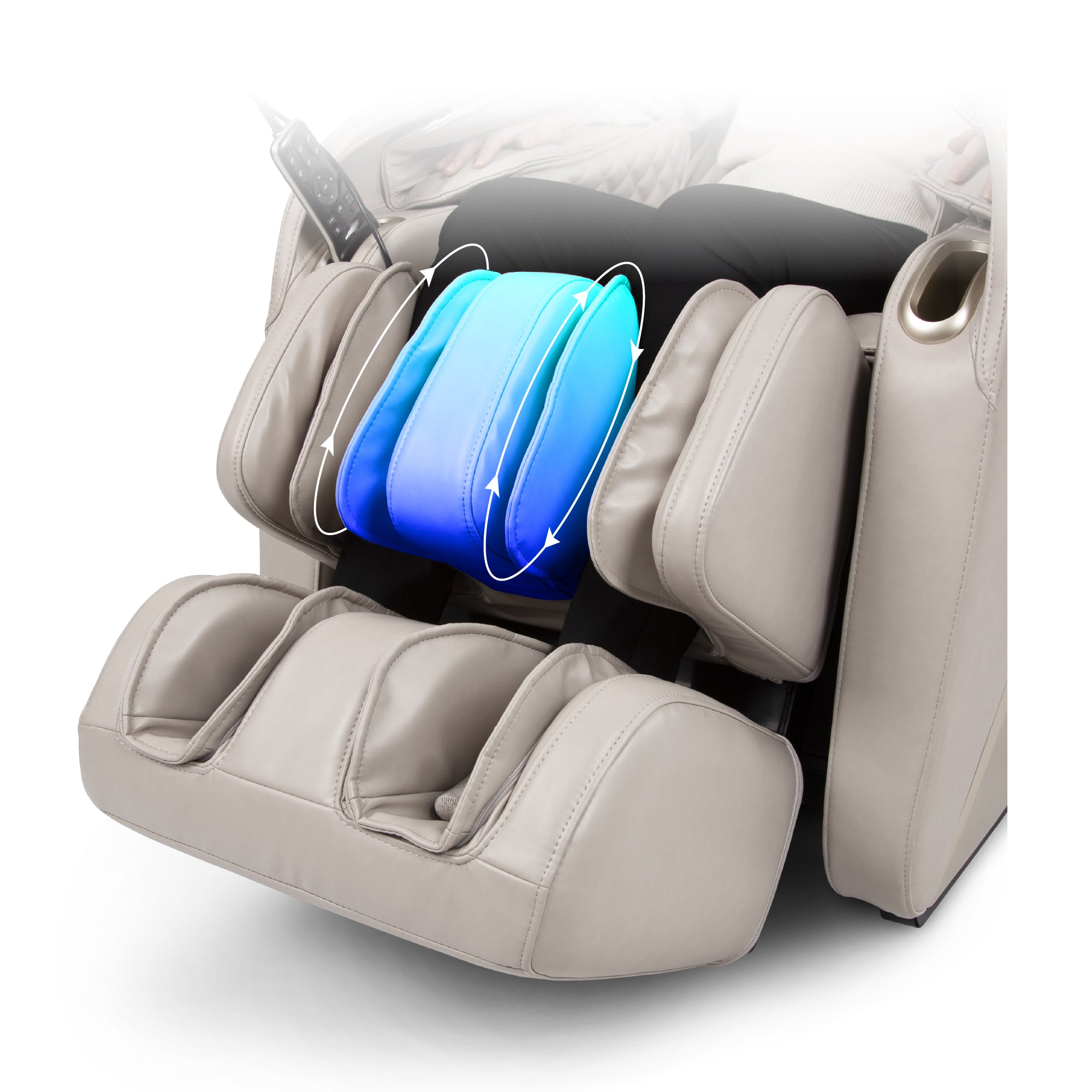 Titan Elite 3D Massage Chair - Calf Kneading Massage Chairs