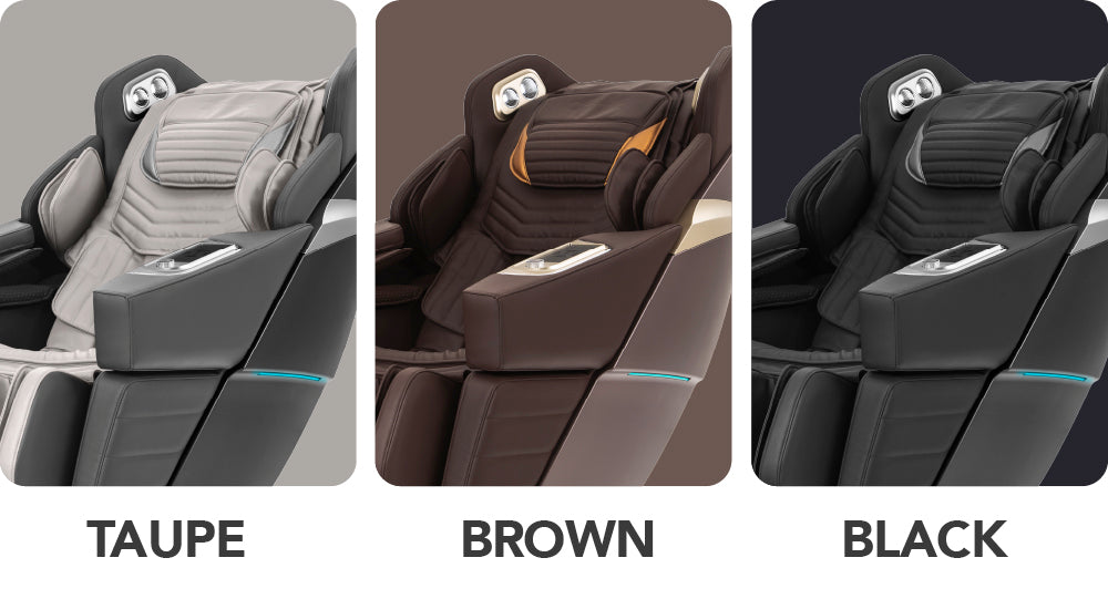 Otamic Signature Color Options - Taupe, Brown, and Black