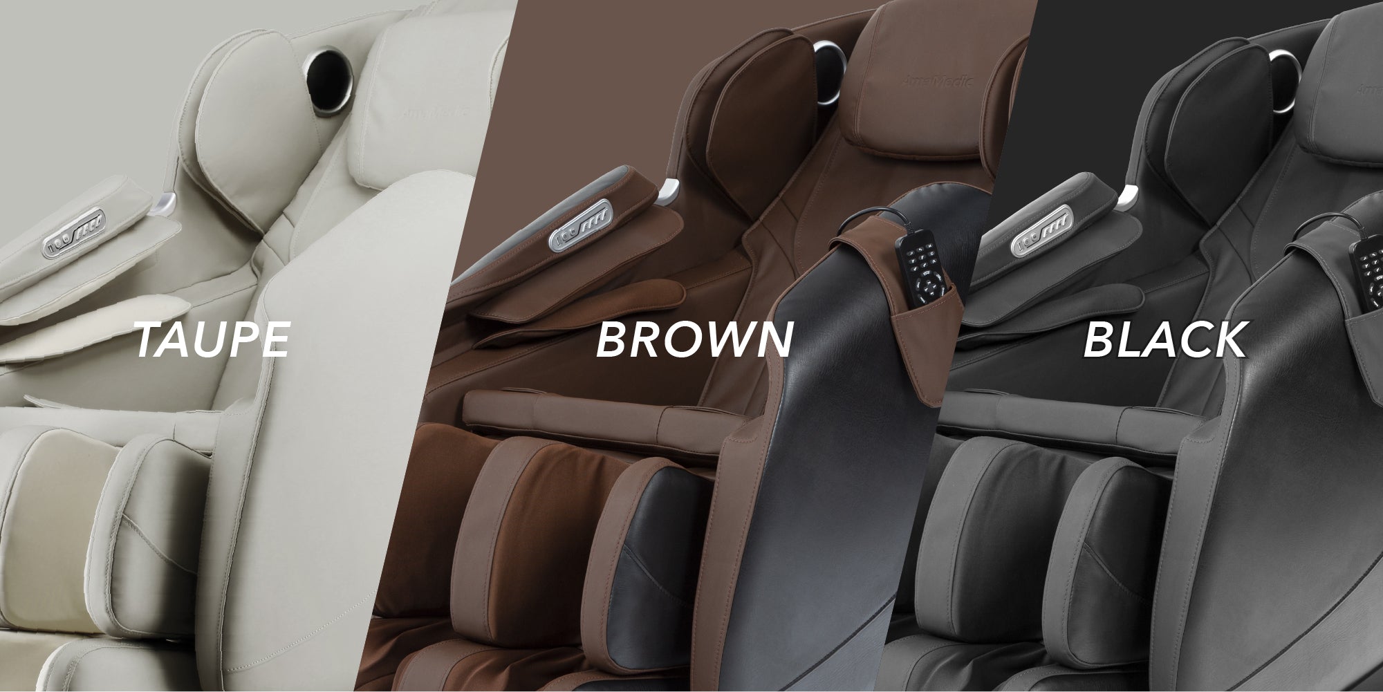 R7's Colors : Taupe, Brown, Black