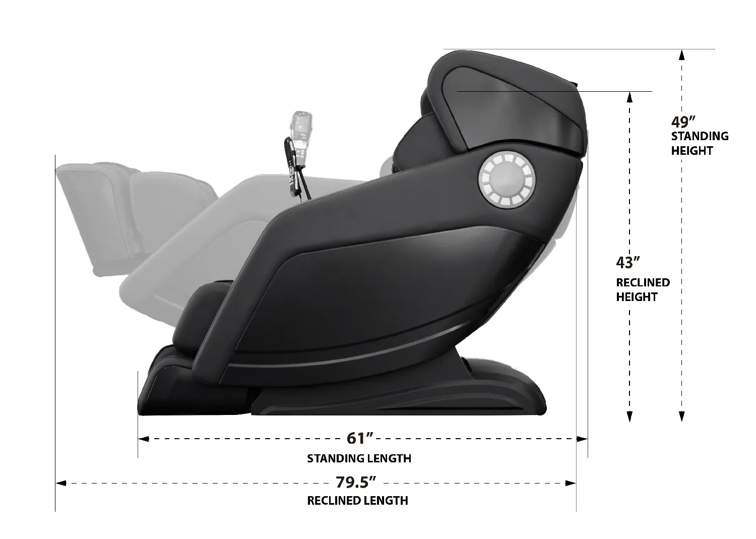 OSAKI OS-HIRO LT | Titan Massage Chairs — Titan Chair