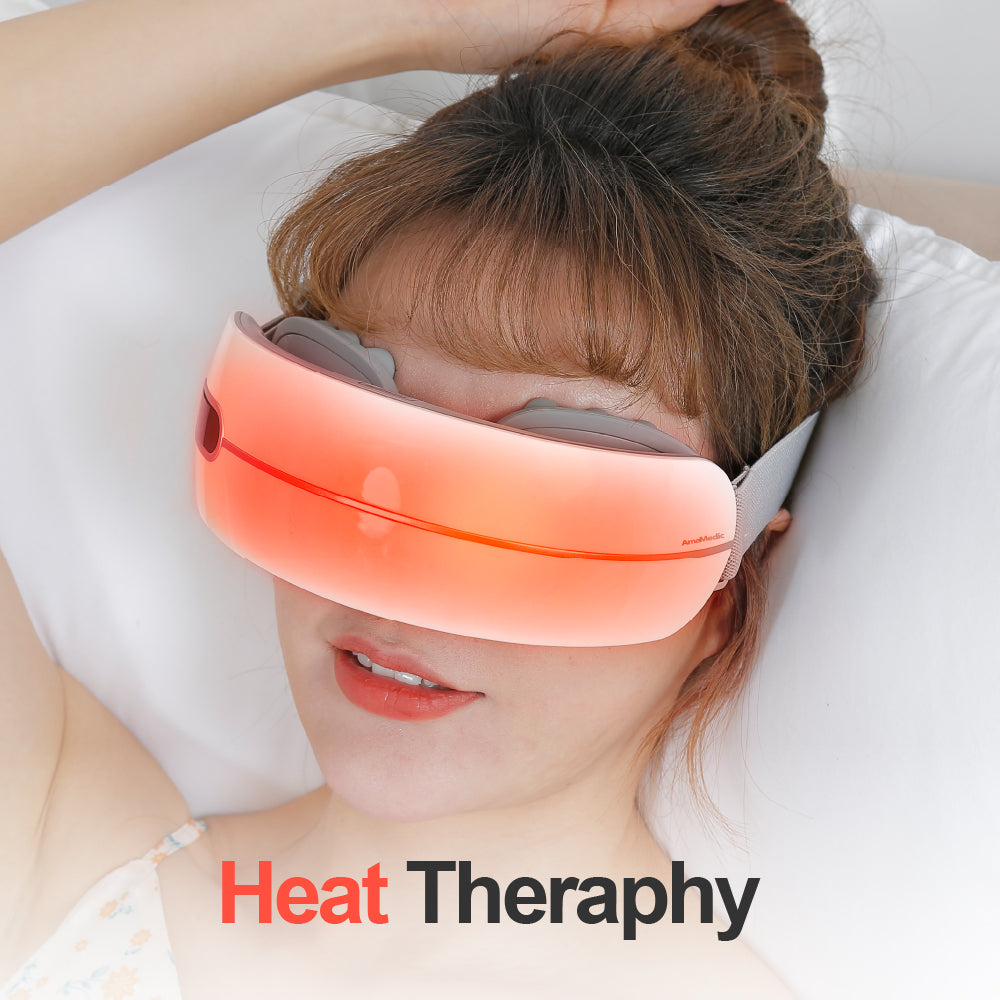 Amamedic AM-4602 Kneading Eye Massager - Heat Therapy
