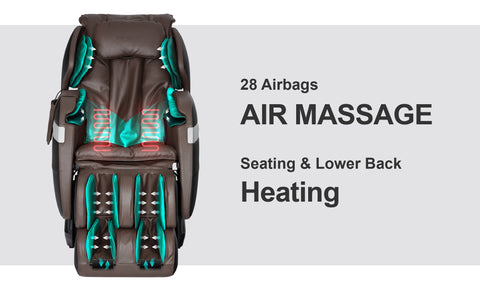 28 Airbags Air massage, Seating & Lower Back Heating