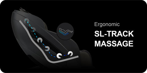 Titan Oppo 3D Massage Chair - ergonomic sl-track massage